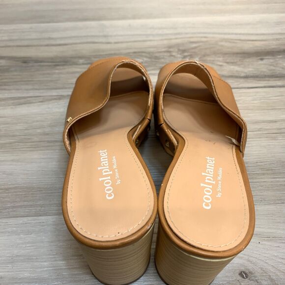 Cool Planet Steve Madden Womens Y2K Restore Platform Sandals Size 6.5M Brown - Picture 5 of 11